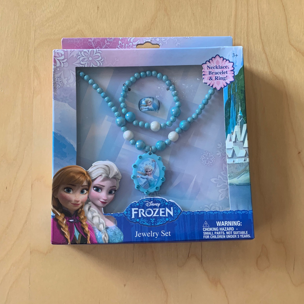 New-Disney-Frozen-Jewelry Set